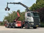 Scania R420 8x4 TRIPLE!Z-KRAAN/HAAK! MANUELL!SCHROTT/METALL!, Auto's, Vrachtwagens, Automaat, Scania, Bedrijf, Euro 4