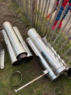 Inox dubbelwandige schouw Ø150, Ophalen, Zo goed als nieuw