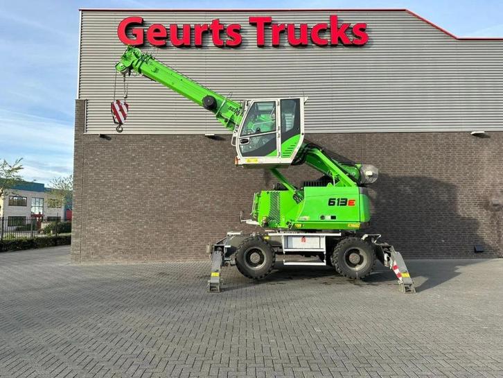 Sennebogen 613E TELESCOPIC CRANE + JIB KRAAN/KRAN/CRANE/GRUA, Articles professionnels, Machines & Construction | Grues & Excavatrices
