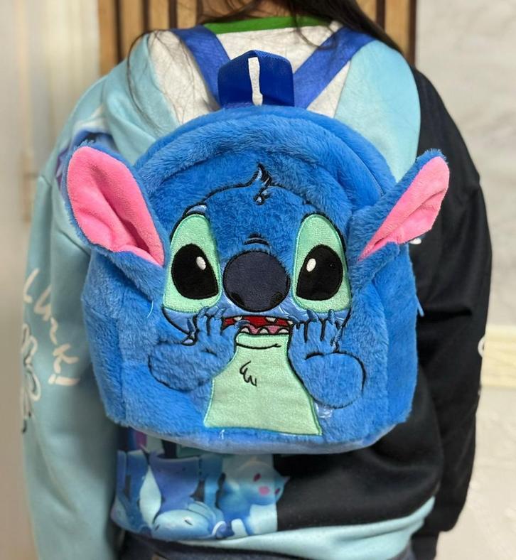 Sac à dos Stitch 3D bleu dessin animé drôle(cadeau Noël)Neuf, Kinderen en Baby's, Kindermode-accessoires, Nieuw, Ophalen of Verzenden