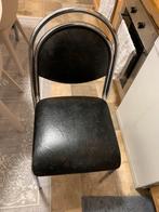 Stoel, Huis en Inrichting, Stoelen, Ophalen, Gebruikt, Zwart, Stof