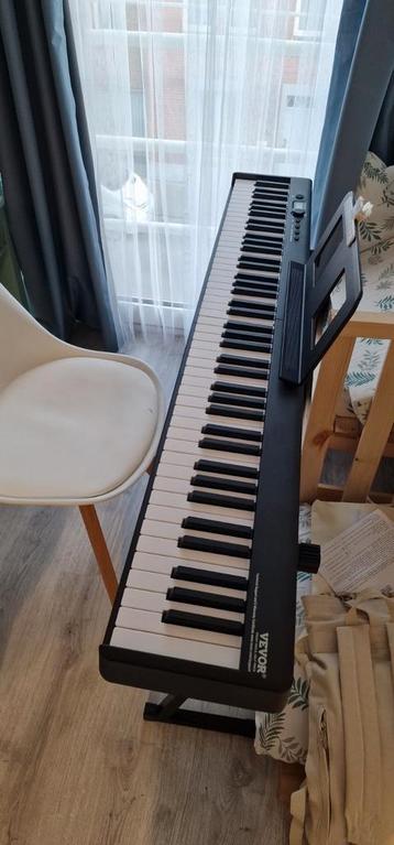 Vevor keyboard 88 toetsen, Muziek en Instrumenten, Ophalen of Verzenden, Zo goed als nieuw, Met standaard