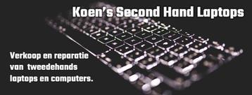 Opruiming! Verkoop tweedehands laptops! beschikbaar voor biedingen