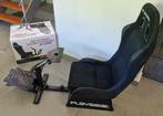 Playseat zwart alcantara - amper gebruikt, Ophalen, Zo goed als nieuw