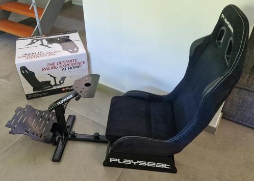Playseat zwart alcantara - amper gebruikt, Games en Spelcomputers, Games | Sony PlayStation 5, Zo goed als nieuw, Ophalen