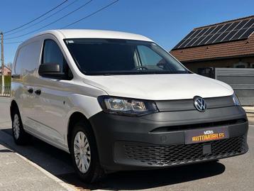 Volkswagen Caddy 2.0 TDi Utilitaire (bj 2022), Auto's, Voorwielaandrijving, Stof, 4 cilinders, Wit