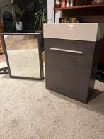 Wc/ lavabo meubel met kraan, Huis en Inrichting, Badkamer | Badkamermeubels, Ophalen, Zo goed als nieuw