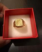 14 karaats gouden heren zegelring, 20 of groter, Heer, Ophalen of Verzenden, Zo goed als nieuw