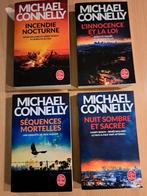 Michael Connelly -4 livres policiers/thrillers, parfait état, Ophalen, Zo goed als nieuw, Michael Connelly