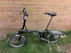 Brompton plooifiets met 6 versnellingen, bagagerek, dynamo, Fietsen en Brommers, Fietsen | Vouwfietsen, Ophalen, Totaal opvouwbaar