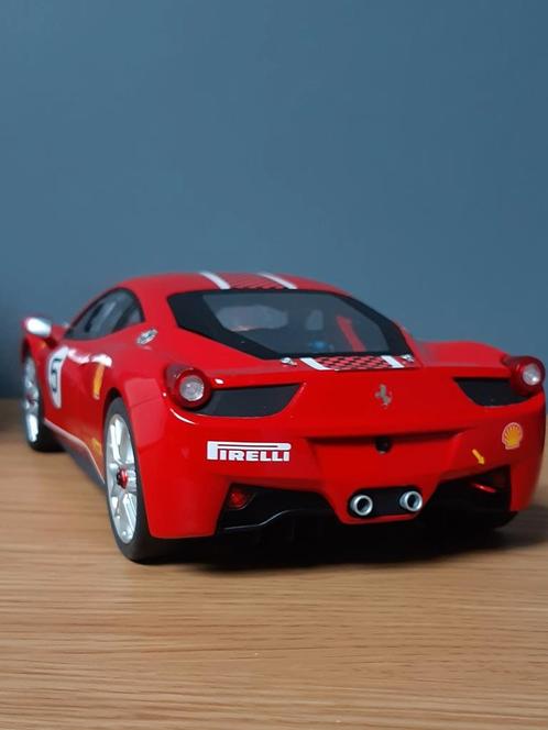 Ferrari 458 challenge 1/18 hotwheels elite, Hobby & Loisirs créatifs, Voitures miniatures | 1:18, Comme neuf, Anson, Enlèvement ou Envoi