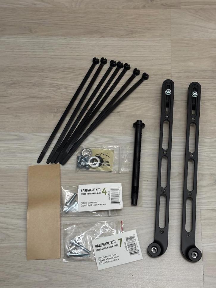 Old Man Mountain Axle Pack + Front Fork Kit SET706.R (NIEUW), Fietsen en Brommers, Fietsonderdelen, Nieuw, Algemeen, Overige typen