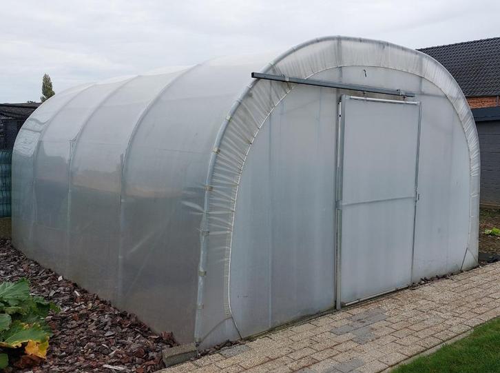 serre, Tuin en Terras, Bergingen en Tuinkasten, Gebruikt, Overige typen, Metaal, Ophalen