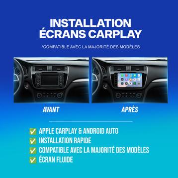 INSTALLATION ÉCRANS CARPLAY beschikbaar voor biedingen