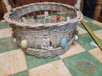 paaskorf zeer mooie grote nieuwe korf hoogte 45 cm dia 30 cm, Ophalen of Verzenden, Nieuw