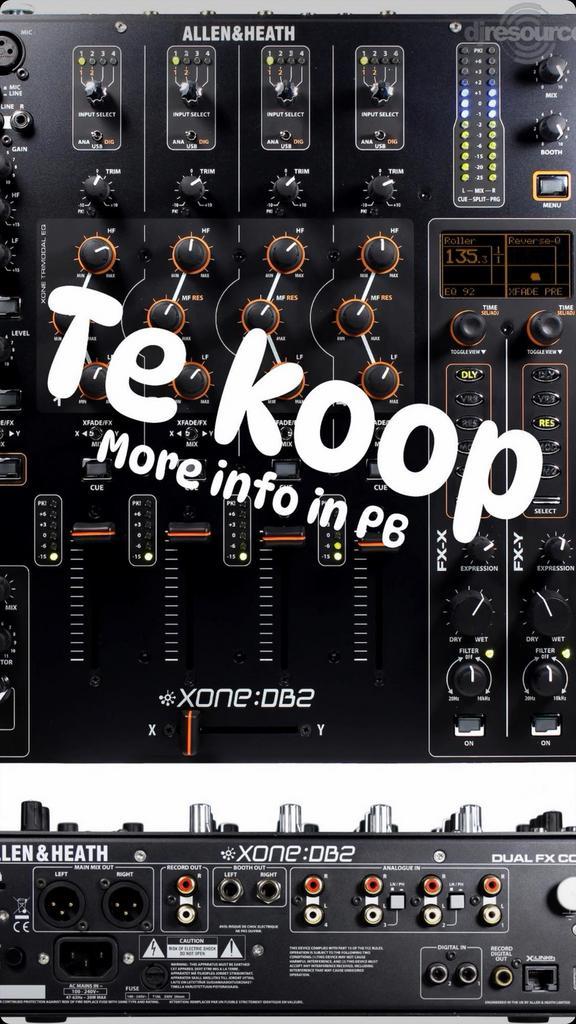 Xone DB2, Muziek en Instrumenten, Mengpanelen, Zo goed als nieuw, Ophalen