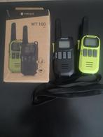 Paire de talkie-walkies WT-100, Avec clip de ceinture, Enlèvement, 2 à 5 km, Neuf