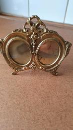 ANTIEKE FOTOLIJST VERGULD BRONS „GEREGISTREERDE MODEL”, Ophalen of Verzenden, Brons