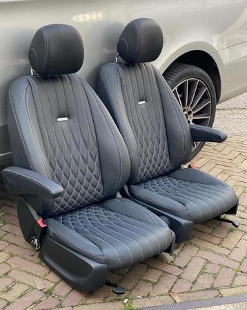 Mercedes vito w447 leren voorstoelen + achterbank nieuw! beschikbaar voor biedingen