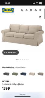 GRATIS zetel ikea, Ophalen, Driepersoons, 75 tot 100 cm, Zo goed als nieuw