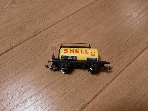 Piko 57707 - wagon citerne Shell - DB, Hobby & Loisirs créatifs, Trains miniatures | HO, Utilisé, Wagon, Piko, Enlèvement ou Envoi