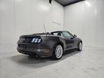 Ford Mustang Cabrio 2.3 EcoBoost Autom. - GPS - Topstaat! 1, Auto's, Ford, Te koop, 0 kg, Zilver of Grijs, 0 min