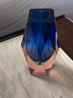 Klein vaasje Murano, Huis en Inrichting, Ophalen of Verzenden, Zo goed als nieuw, Blauw
