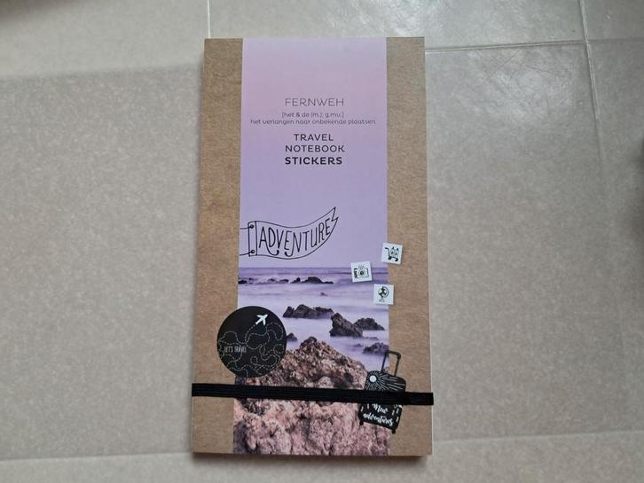 Fernweh Travel Notebook Stickers, Boeken, Overige Boeken, Zo goed als nieuw, Ophalen of Verzenden