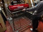 Galva mand Egetra, gitterbox, opslagmand, Ophalen, Gebruikt, Overige metalen