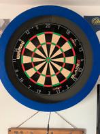 Dartsbord + led surround, Sport en Fitness, Darts, Ophalen, Gebruikt