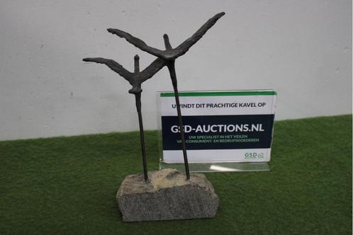 Beeld van 2 Bronze Vogels, Verzamelen, Beelden en Beeldjes
