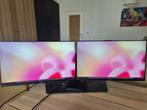 Dual Monitor Setup-Dell P2419H (2)+Dell MDS19 Stand+WD15 Dok, Computers en Software, Ophalen, HD, IPS, 23.8 inches