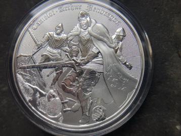 2023 Niue - Camelot - King Arthur Pendragon - 1 oz matte pro beschikbaar voor biedingen