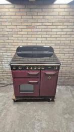 Falcon inductie 90 cranberry, Elektronische apparatuur, Fornuizen, Ophalen of Verzenden, Zo goed als nieuw, Grill, Inductie
