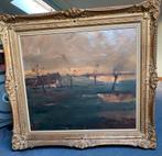 Te koop: Schilderij Prosper De Roover, Antiek en Kunst, Kunst | Schilderijen | Klassiek, Ophalen