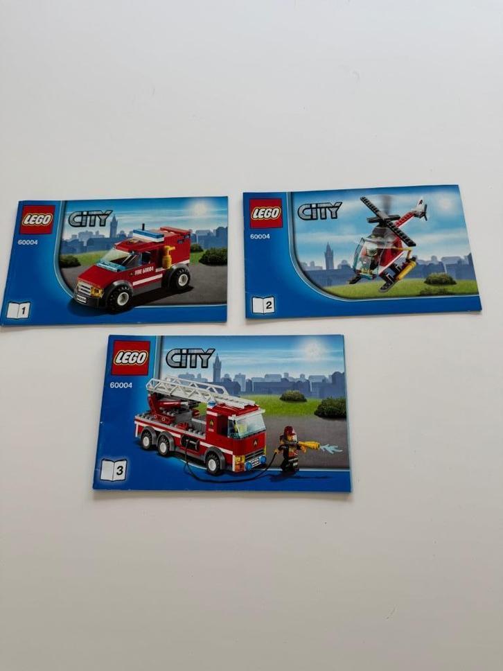 Lego City 60004 - Brandweerkazerne, Kinderen en Baby's, Speelgoed | Duplo en Lego, Gebruikt, Lego, Complete set, Ophalen