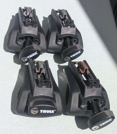 Thule dakdragervoeten open rail, Auto diversen, Dakdragers, Gebruikt, Ophalen