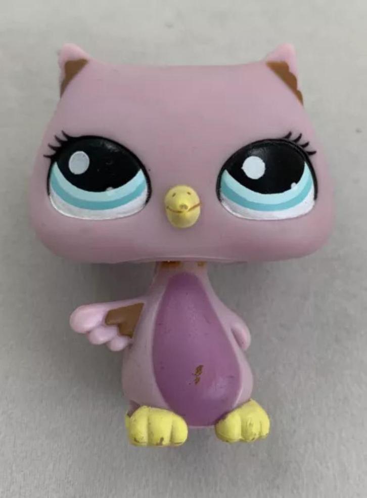 LPS 1373 uil vogel figuur Littlest Pet Shop dier, Verzamelen, Poppetjes en Figuurtjes, Zo goed als nieuw, Verzenden