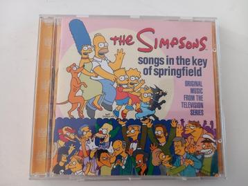 CD La chanson des Simpson Springfield Cartoon Animation 