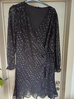 M&S feestkleedje zwart(overslagmodel) Mt 48, Zwart, Maat 46/48 (XL) of groter, Ophalen of Verzenden, Zo goed als nieuw