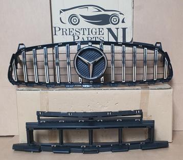 Grill W176 Facelift PANAMERICANA SET Midden Rooster Grille