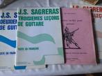 J.S.Sagreras 1-3emes leçons de guitare music Paris Edition, Livres, Musique, Enlèvement ou Envoi
