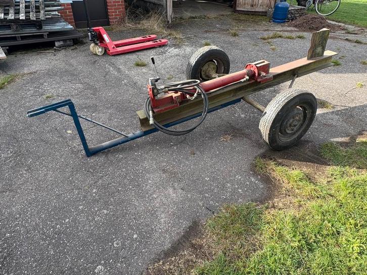 Hydraulische kliefmachine / houtklover – verrijdbaar frame, Doe-het-zelf en Bouw, Gereedschap | Overige machines, Zo goed als nieuw