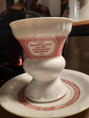 Tasse & sous-tasse - porcelaine HEINRICH Allemagne beschikbaar voor biedingen
