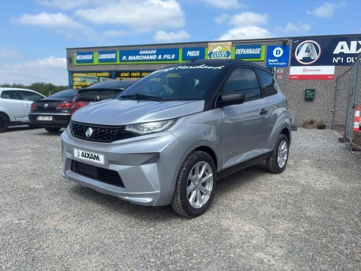 Aixam Crossline, Autos, Aixam, Entreprise, Achat, Diesel, Automatique, Argent ou Gris, Tissu, Traction avant, Enlèvement ou Envoi