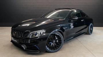 Mercedes-Benz C 63 AMG Piano/Burmester/Coupé/Eibach, Autos, Cuir, Achat, Euro 6, Carnet d'entretien