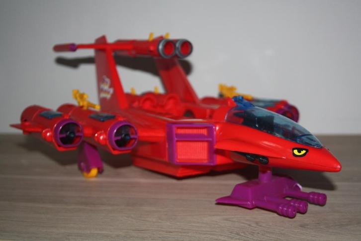 Red Venom Bluebird , 1987 , gebruikte staat , 44 cm, Collections, Jouets, Utilisé, Enlèvement ou Envoi