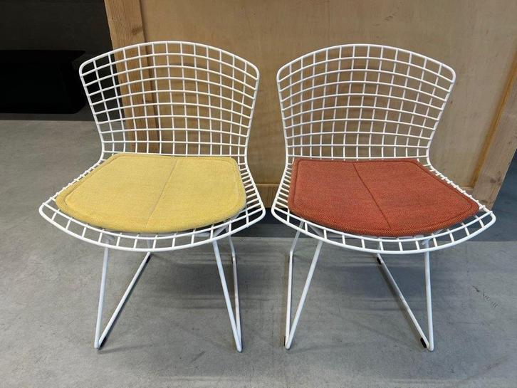 chaises d'appoint vintage Knoll Bertoia, 15x, Maison & Meubles, Chaises, Utilisé, Cinq, Six Chaises ou plus, Métal, Blanc, Envoi