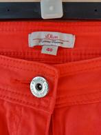 zomerbroek s.Oliver - maat 40, Kleding | Dames, Broeken en Pantalons, Ophalen, Zo goed als nieuw, Maat 38/40 (M), Oranje