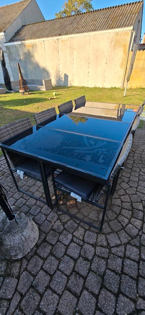 8 delig tuinset half jaar oud, Tuin en Terras, Tuinsets en Loungesets, Tuinset, Ophalen